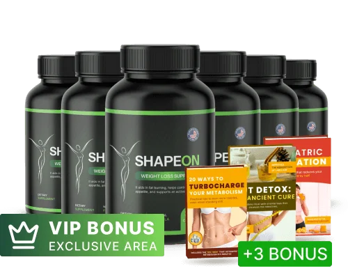 ShapeON      6 Bottle Bundle – Best Value Energy & Metabolism Support